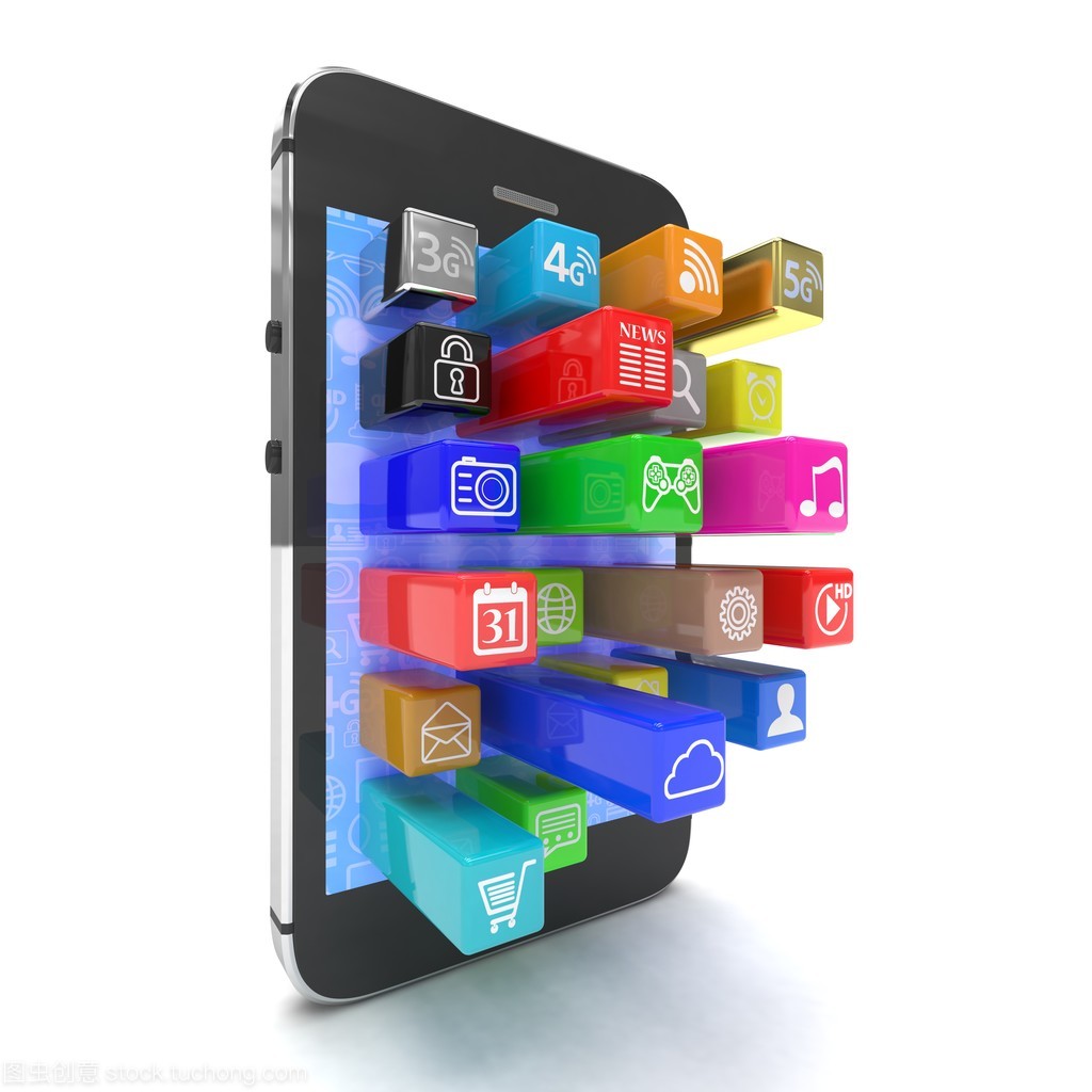 應(yīng)用程序軟件圖標(biāo) 數(shù)字時代的視覺名片